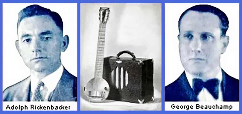 rickenbacker & beauchamp gibson les paul, musical instruments, metal strings