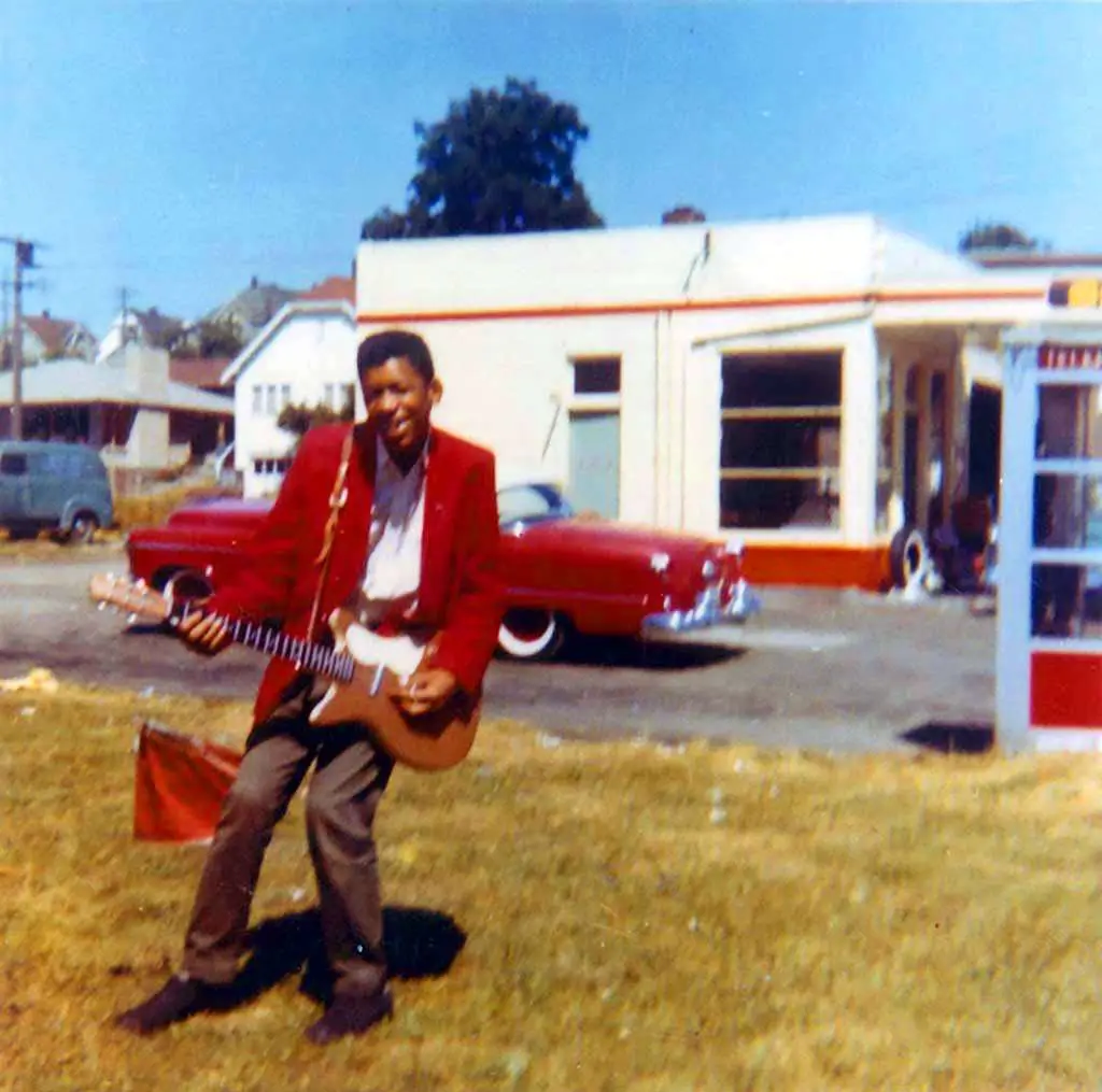 Jimmy Hendrix, Seattle, ca. 1958 Courtesy Al Hendrix