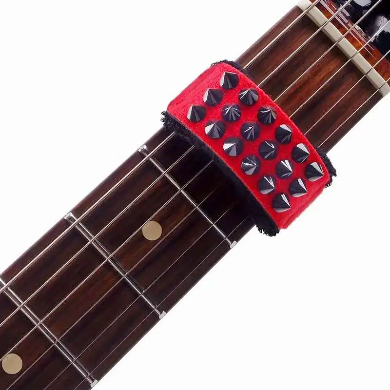 fret wraps with adjustable strap lets you use them on extended range guitars, electric and acoustic guitars