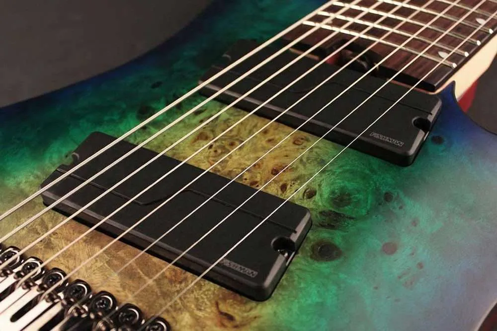 Tuning An 8 String Guitar Cort KX508MS