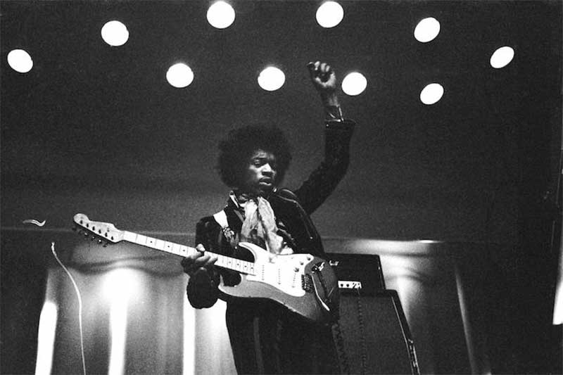 Jimi Hendrix Guitar Playing