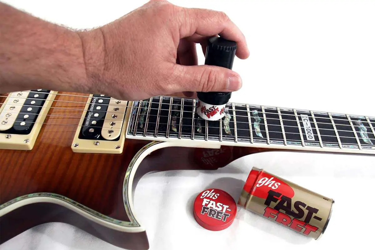 Enhancing String Performance, guitar string lubricant, ghs fast fret, mineral oil