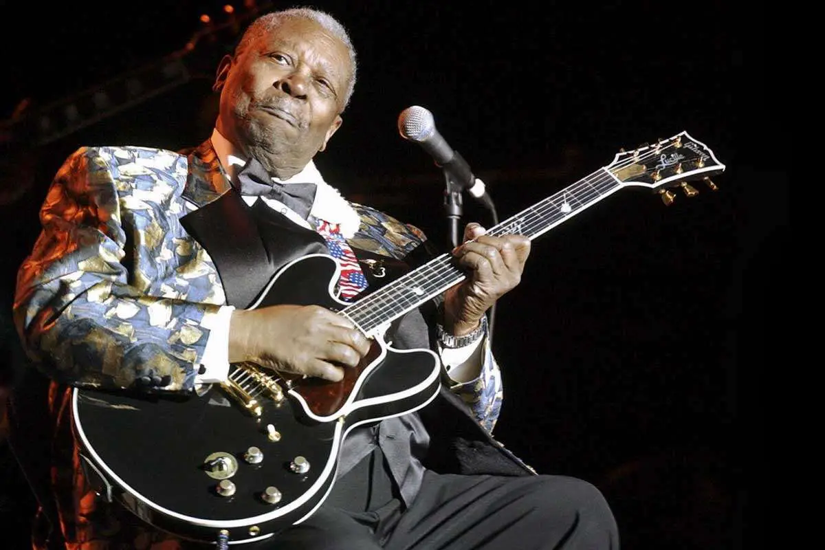 Musical Movements and Their Associated Guitars, Blues, BB King ES335 Lucielle