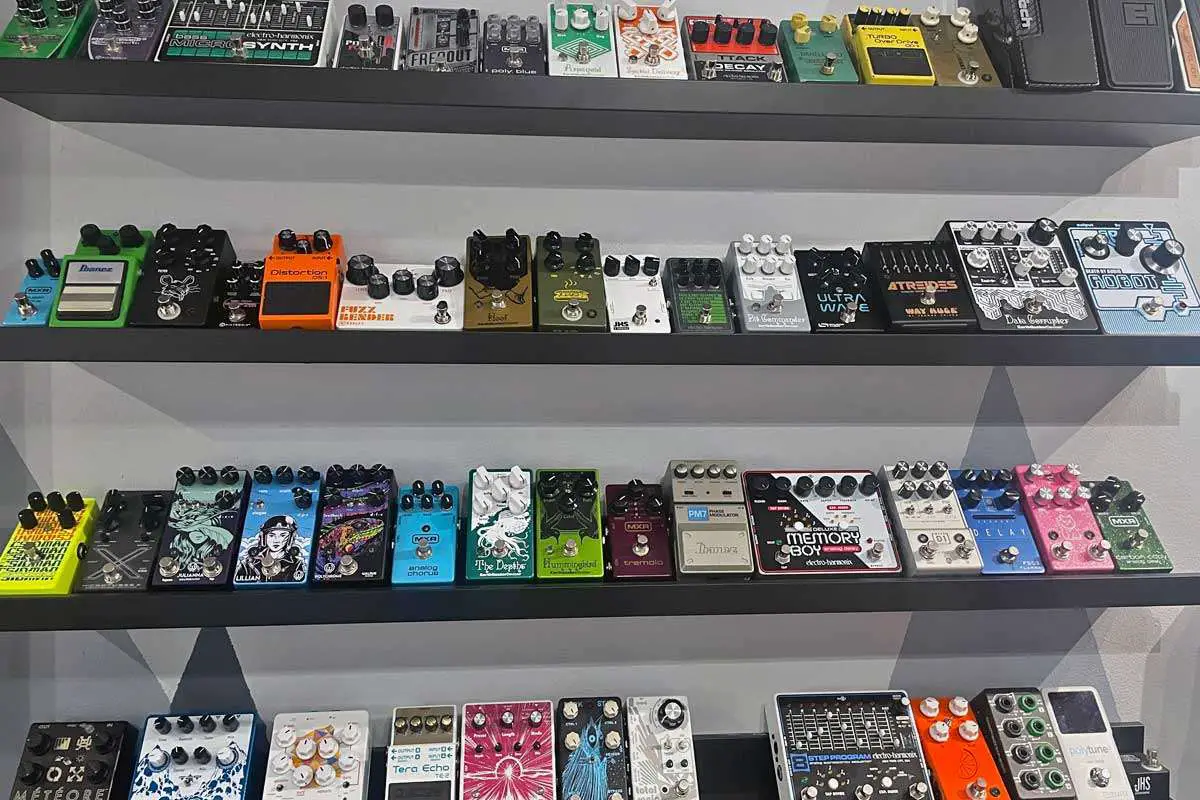 Collectors of guitar pedals treasure the rich history and distinctive sounds