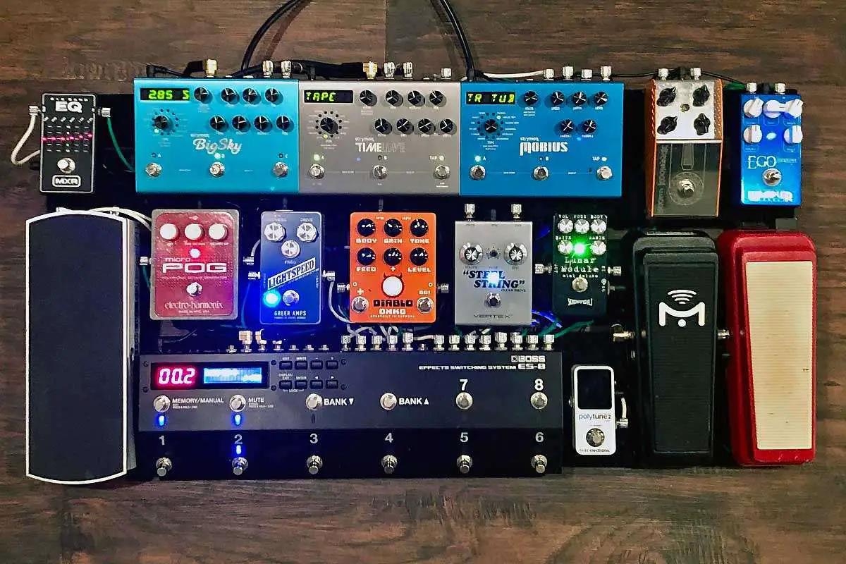 Understanding Pedalboards, every pedal serves a purpose