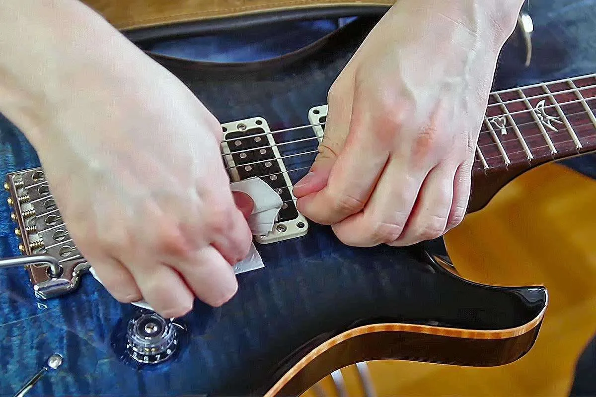 After you've stretched your guitar strings, maintaining the instrument is crucial to ensure that the tuning stability is retained and the strings' lifespan is maximized