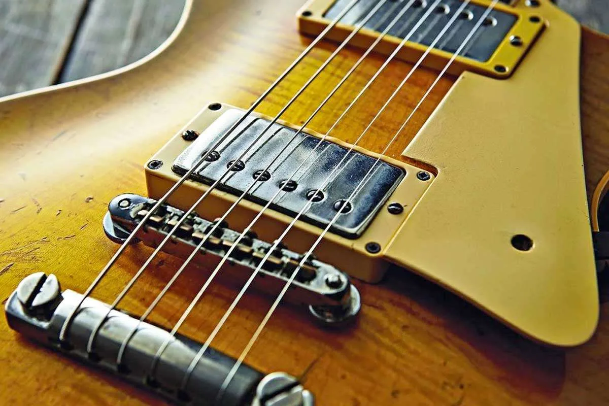 The legendary Patent Applied For pickups are the original humbuckers produced by Gibson