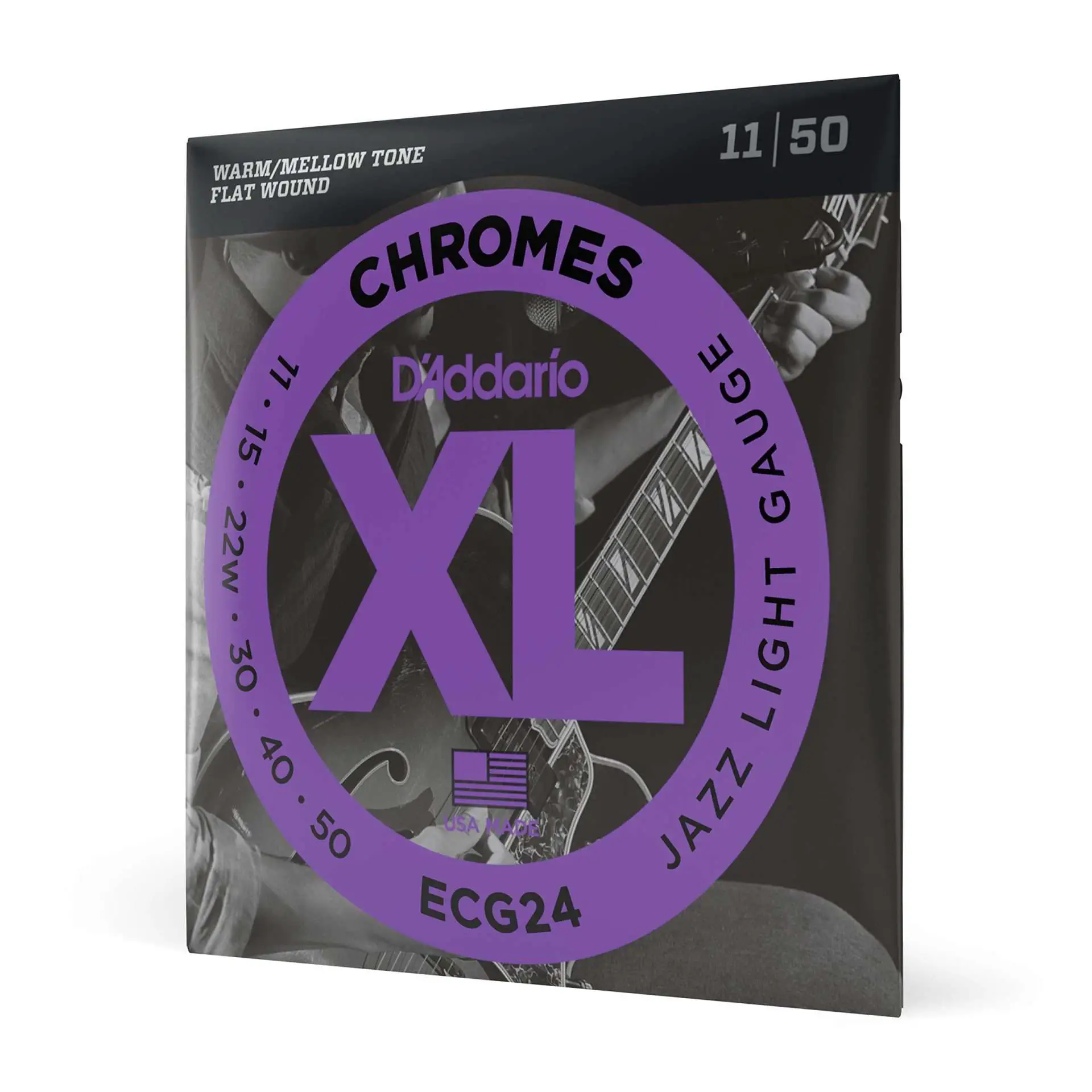 D'Addario XL Flatwound Chromes