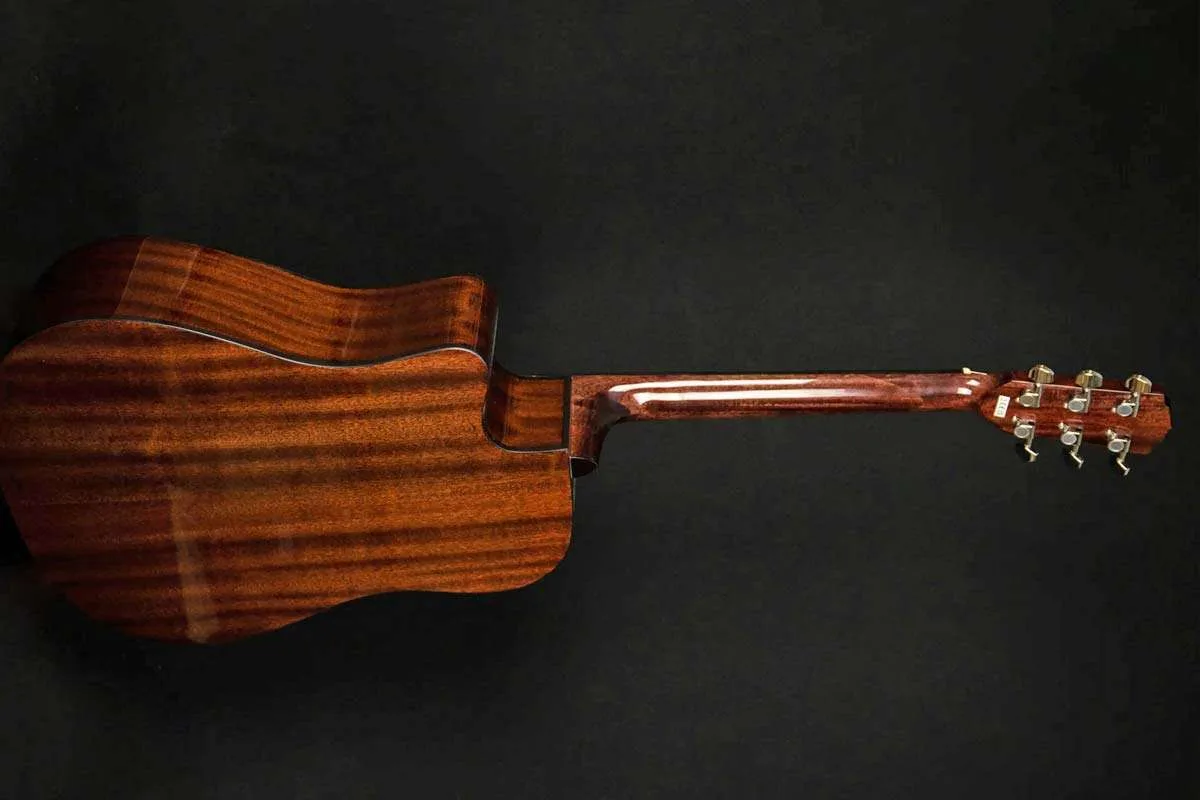 Acoustic guitars, on the other hand, can have wider necks that are preferred for fingerstyle playing