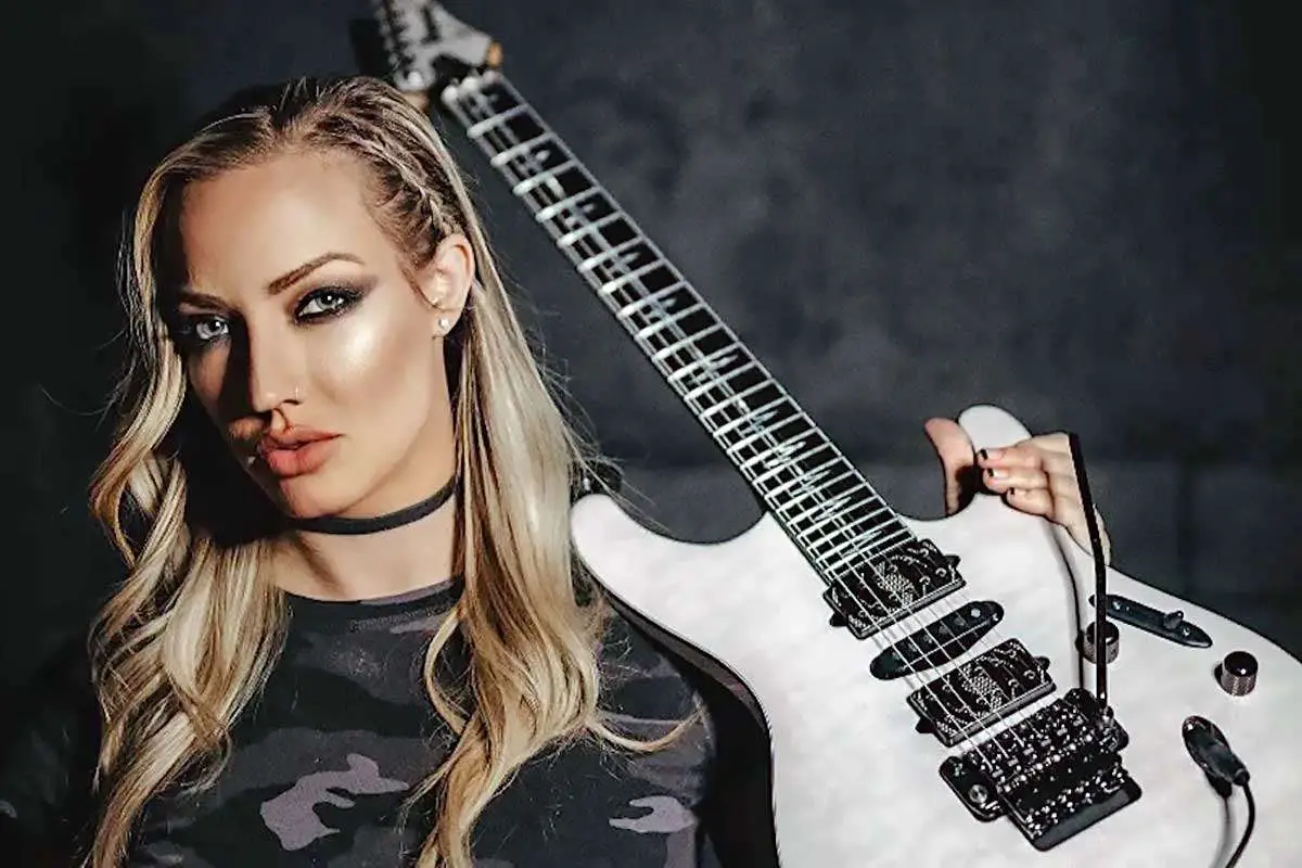 Nita Strauss maintains a balance between her dynamic public persona and a more grounded personal life