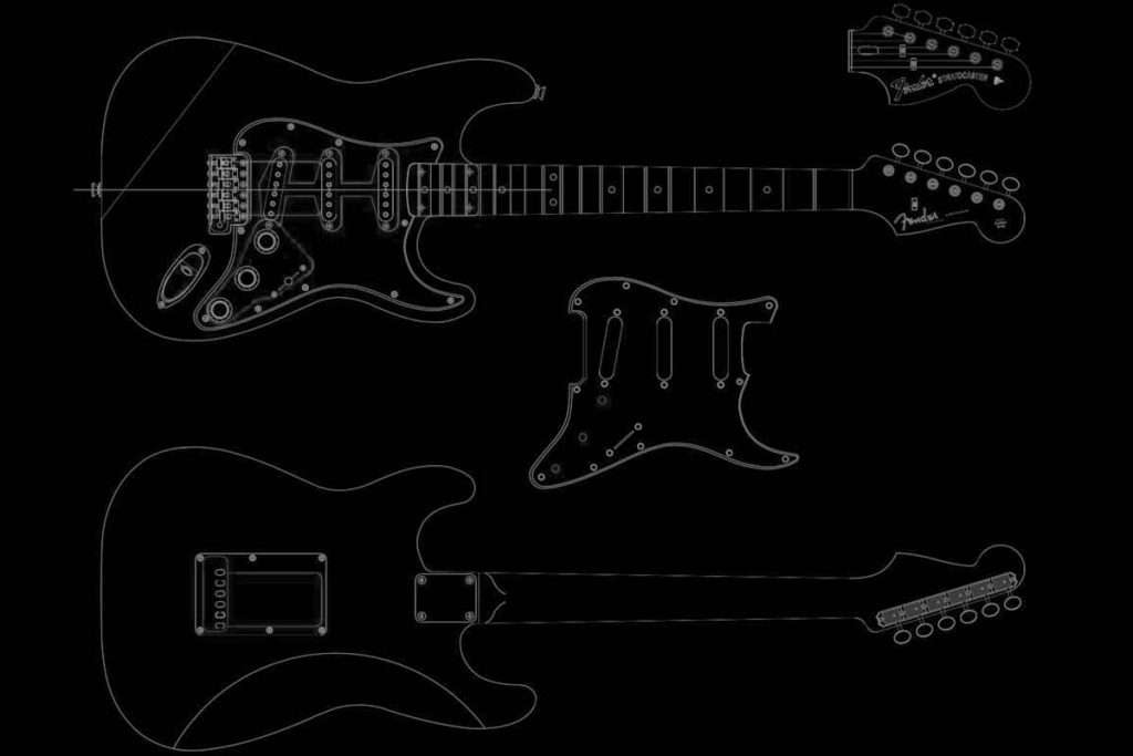 The Dimensions of a Stratocaster Body & More Build Insights